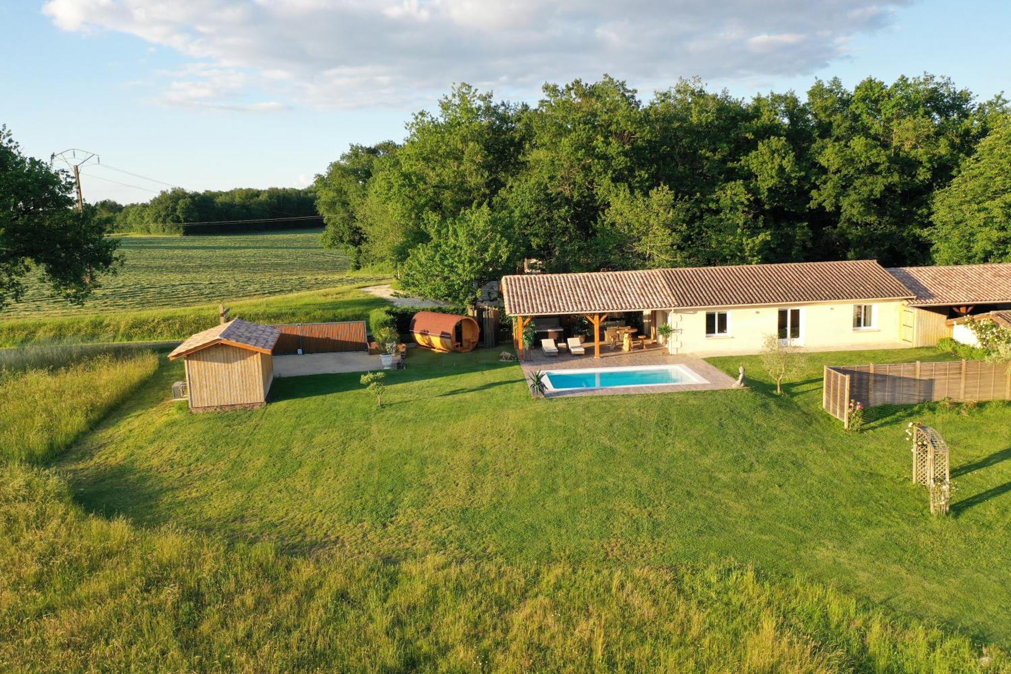 Le Refuge Des Epicuriens Villa Eymet Luaran gambar
